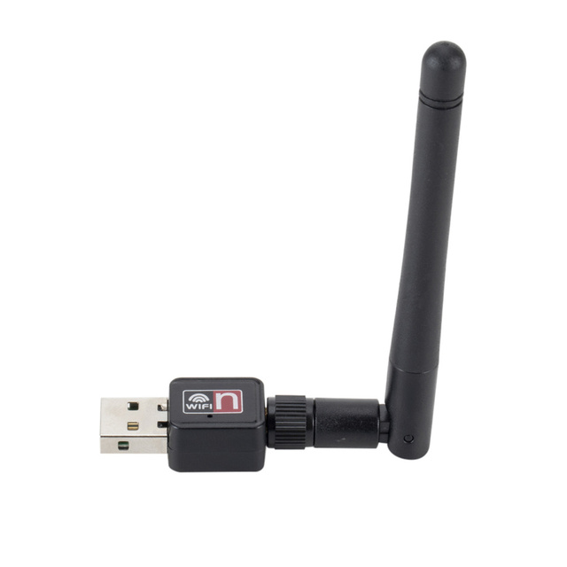 Adapter USB Wifi GRWIBEOU 150 mb/s z anteną 2dB – karta sieciowa Lan PC, odbiornik Wi-Fi bezprzewodowy - Wianko - 4