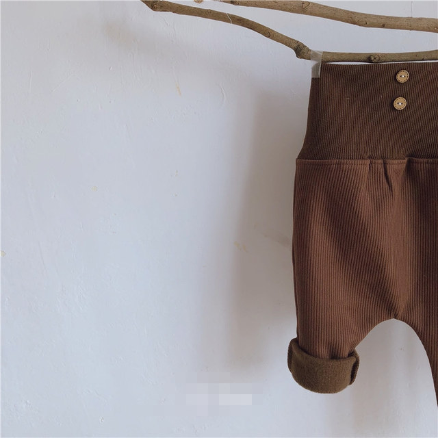 Spodnie zimowe dla niemowląt bawełniane chłopiec/dziewczynka 3-18M - Wianko - 5