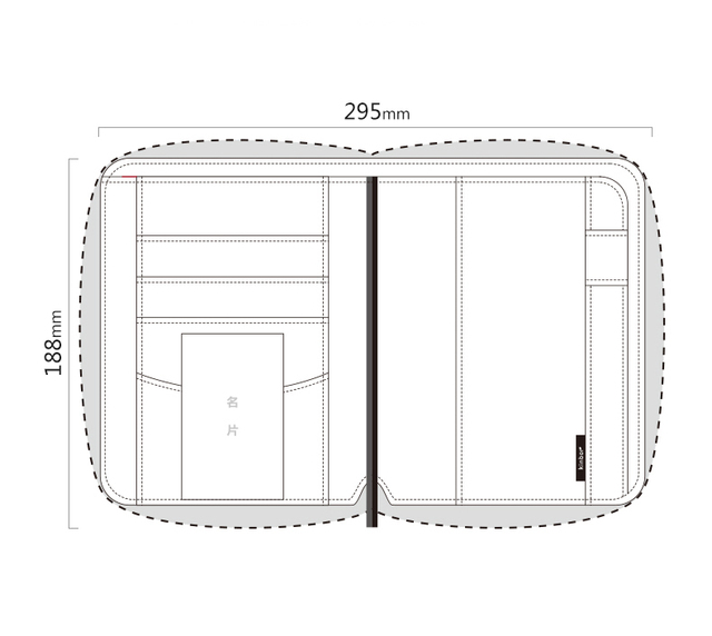 Planer Retro Kinbor wielofunkcyjny A6 Zipper HandAccount Notebook 2022 - samozasysający agenda, dziennik urzędowy - Wianko - 8