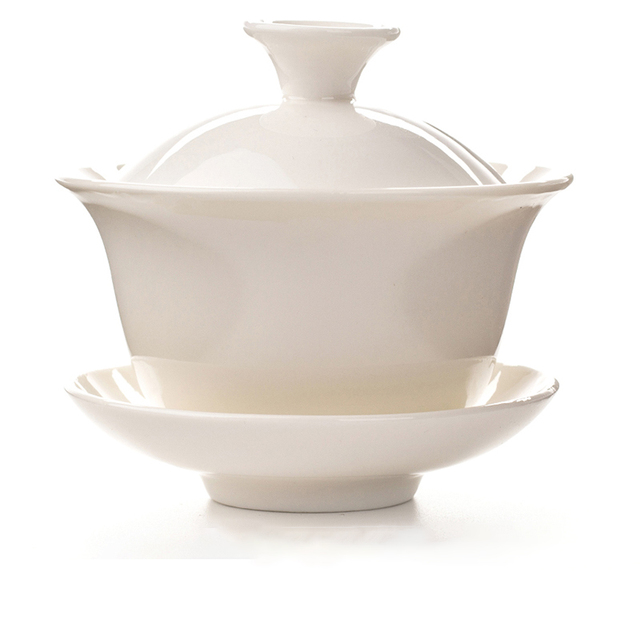 Czarka do herbaty Chiński styl pałacowy Gaiwan z pęknięciami, ceramiczne naczynie na herbatę - Wianko - 9