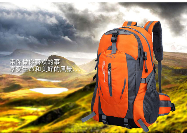 Campingowy plecak wodoodporny trekkingowy 40L dla mężczyzn i kobiet - Wianko - 9