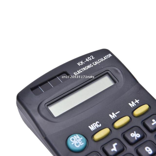 Kalkulator pulpitowy finansowy zasilany baterią - 8 cyfrowy mini elektroniczny narzędzie - Wianko - 5
