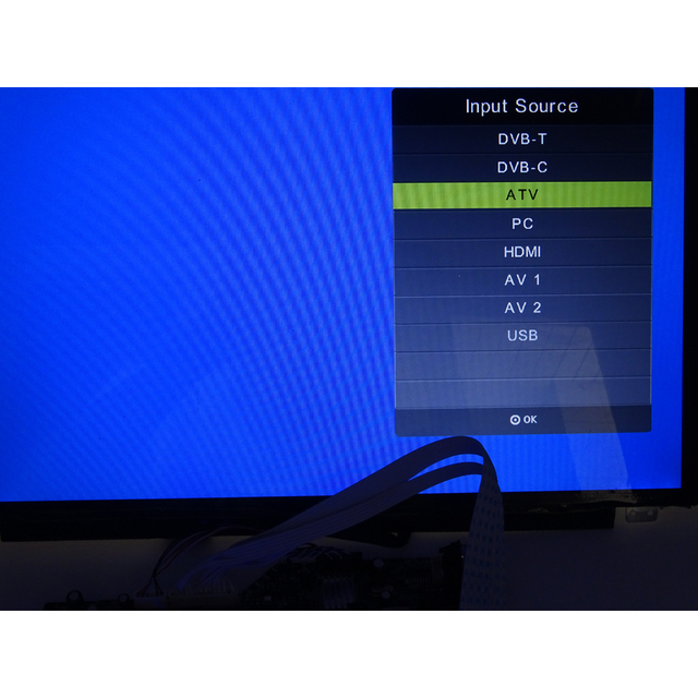 Płyta kontrolera cyfrowego LED USB HDMI dla panelu 1366X768 VGA AV TV DVB-T DVB-T2 z zdalnym sterowaniem, kompatybilna z LP101WHZ - Wianko - 6