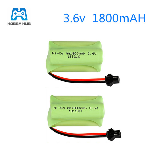 NI-CD 3.6V 1800mAh AA baterie (2/3/4 sztuki) do zabawek RC oświetlenia elektrycznego - Wianko - 3