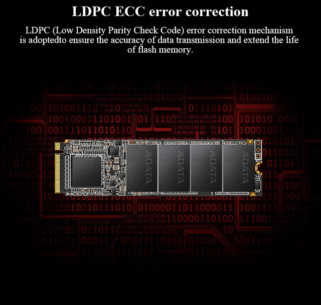 ADATA SSD XPG SX6000 Lite - wewnętrzny dysk twardy NVME 1.3, PCIe Gen3x4 M.2 2280, pojemność: 256GB, 512GB, 1TB - Wianko - 5