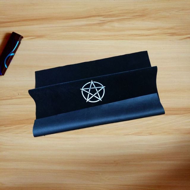 Obrus z torbą aksamitne ołtarze Tarots Pentagram - Wianko - 5