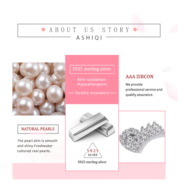 ASHIQI Natural Baroque Pearl - oryginalna bransoletka z srebra 925 dla kobiet, biżuteria z prawdziwymi słodkowodnymi perłami o średnicy 8-9mm - Wianko - 17