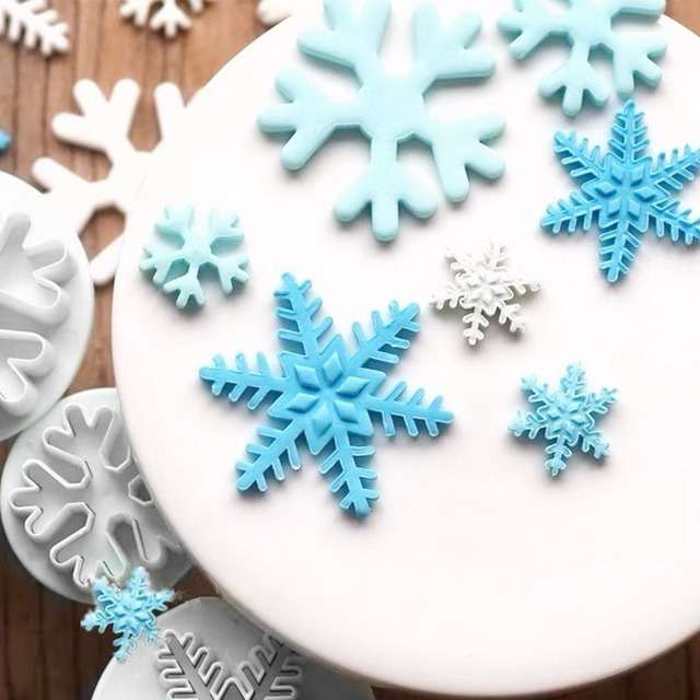 Forma do ciastek 3D Boże Narodzenie – Santa, Snowman, łańcuch, DIY - Wianko - 24