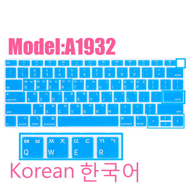 Koreańska folia ochronna klawiatury do Apple Macbook Air13 A1932 (2018-19) - Wianko - 19