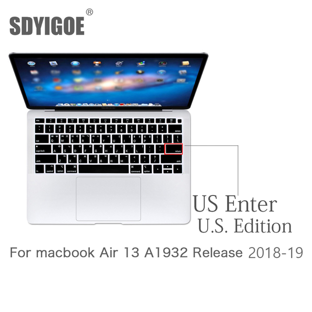 Koreańska folia ochronna klawiatury do Apple Macbook Air13 A1932 (2018-19) - Wianko - 10