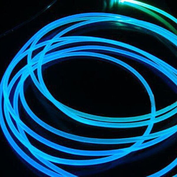 Długi kabel światłowodowy PMMA, boczna poświata, średnica: 1.5mm/2mm/3mm, dla samochodów LED, światło jasne DEC889 - Wianko - 2