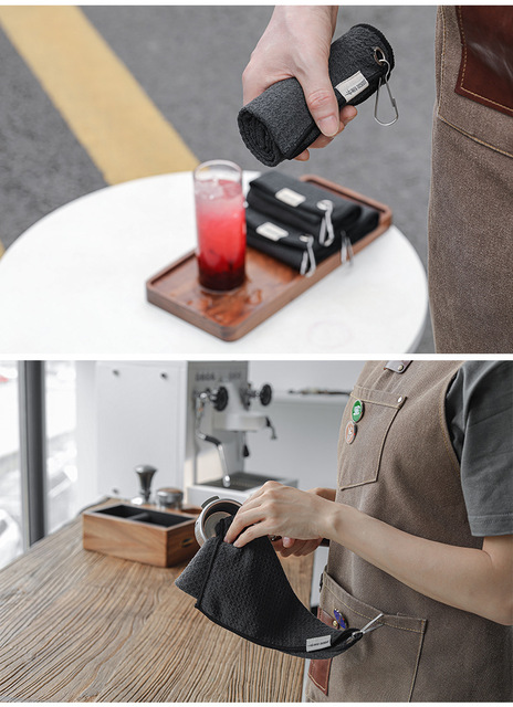 Super chłonny ręcznik Barista do czyszczenia ekspresu do kawy i zastawy stołowej - Wianko - 16