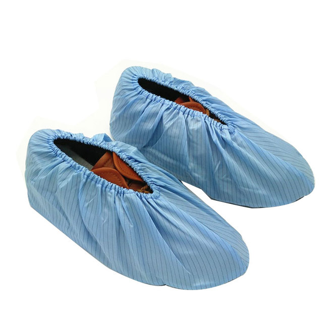 Wielokrotnego użytku ochronne pokrowce na buty do czyszczenia dywanów - antypoślizgowe, zmywalne, dla kobiet, mężczyzn, na użytko w domu i na zewnątrz - Wianko - 17