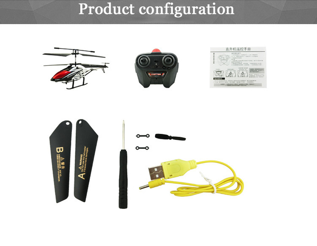 RCtown Helikopter 3.5 CH z LED Light i sterowaniem radiowym dla dzieci - Model2021 - Wianko - 11