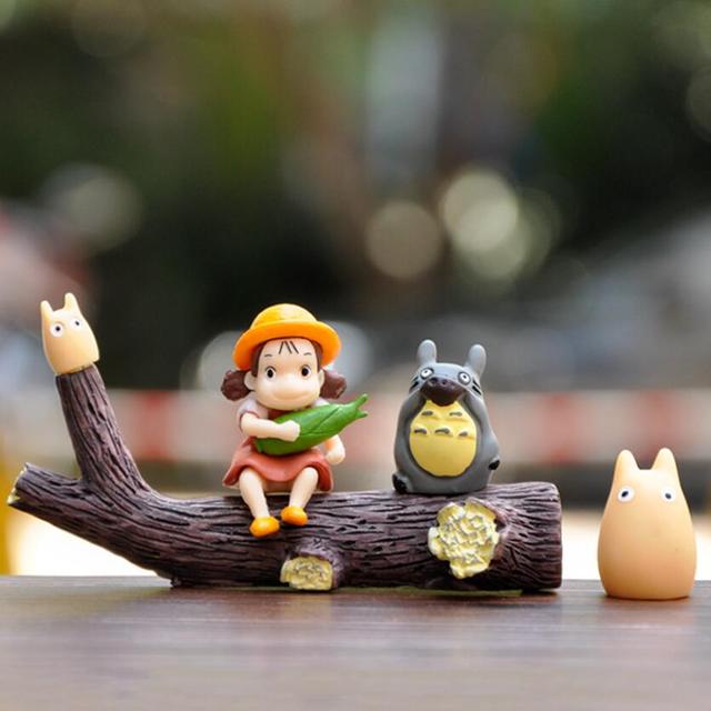 Figurka akcji Kiki dostawa usługi Totoro Ogród - Miniaturowa dekoracyjna zabawka Anime z Japonii - Wianko - 1