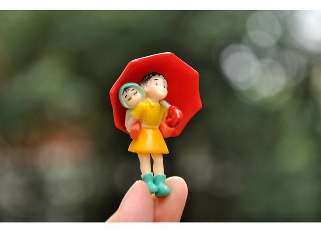 Figurka akcji Kiki dostawa usługi Totoro Ogród - Miniaturowa dekoracyjna zabawka Anime z Japonii - Wianko - 4