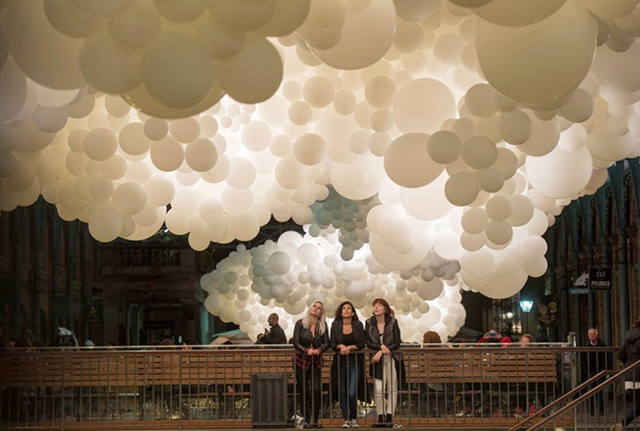 Matowe białe balony lateksowe 5, 10, 12, 18, 36 - dekoracje ślubne, urodzinowe - Wianko - 5