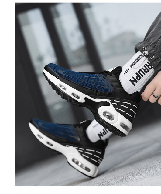 Buty damskie sneakersy 46 do biegania wiosną 2021 - oddychające, sznurowane, moda sportowa - Wianko - 14