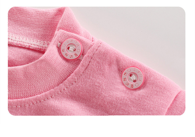 Zestaw 2 sztuk dziecięcych piżam unisex - 100% bawełna, wzory z kreskówek - Wianko - 32
