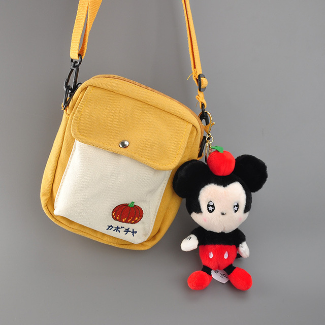 Pluszowa lalka Mickey Minnie Kaczor Donald Disney Dream - urocza torba wisiorek brelok dla par Ornament - Wianko - 14