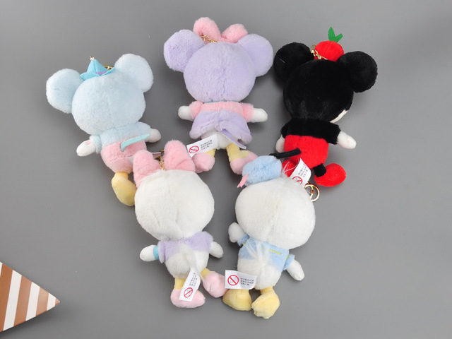 Pluszowa lalka Mickey Minnie Kaczor Donald Disney Dream - urocza torba wisiorek brelok dla par Ornament - Wianko - 18