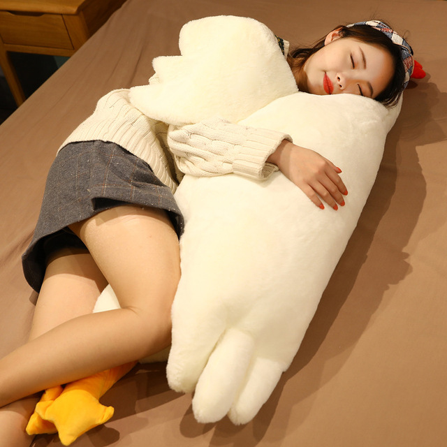 Pluszowa poduszka do spania dla dzieci i dziewczyn - Cyca o długości 50-135cm - Wianko - 19