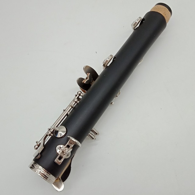 Profesjonalny klarnet Music Fancier Club bakelit Bb posrebrzane klucze 17 klawiszy z etui ustnik MFCCL-650 - Wianko - 9