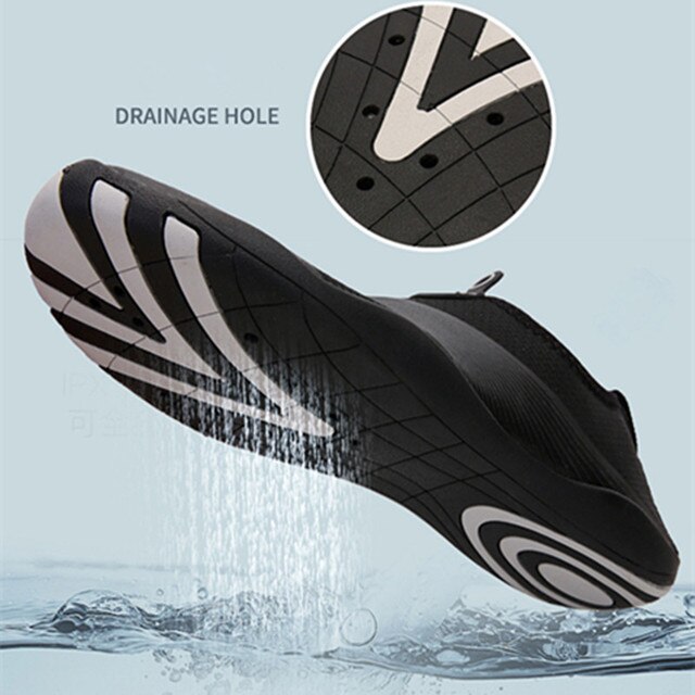 Boso plażowe buty sportowe do wody mężczyźni kobiety, oddychające, przeciwpoślizgowe, szybkoschnące, wygodne - Wianko - 16