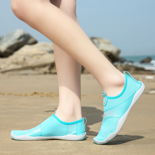 Boso plażowe buty sportowe do wody mężczyźni kobiety, oddychające, przeciwpoślizgowe, szybkoschnące, wygodne - Wianko - 26