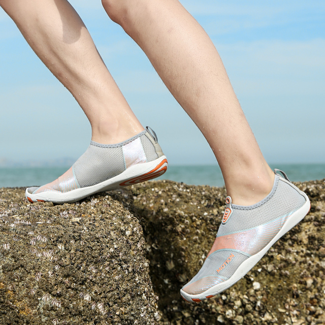 Boso plażowe buty sportowe do wody mężczyźni kobiety, oddychające, przeciwpoślizgowe, szybkoschnące, wygodne - Wianko - 45