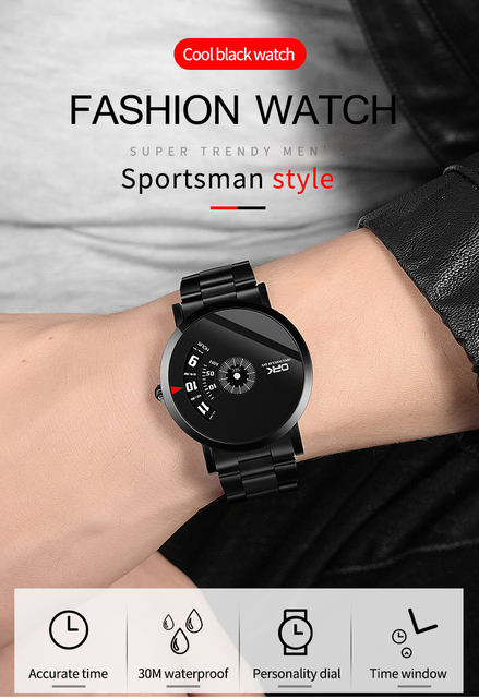 Zegarek męski OPK Montre Homme kwarcowy w luksusowym stylu - Wianko - 1