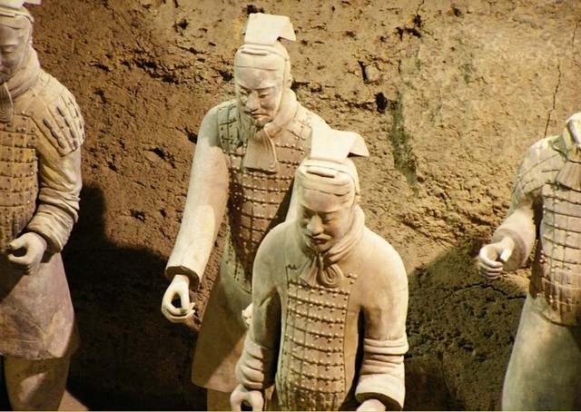 Figurka z terakoty chińskiej armii Qin dynastia - 9 sztuk - Wianko - 12