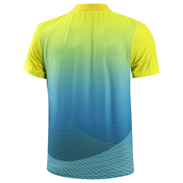 Koszulka tenisowa 5122 dla mężczyzn i kobiet - szybkoschnąca, sportowa koszula V-neck do gry w tenisa, badmintona i tenisa stołowego - Wianko - 16