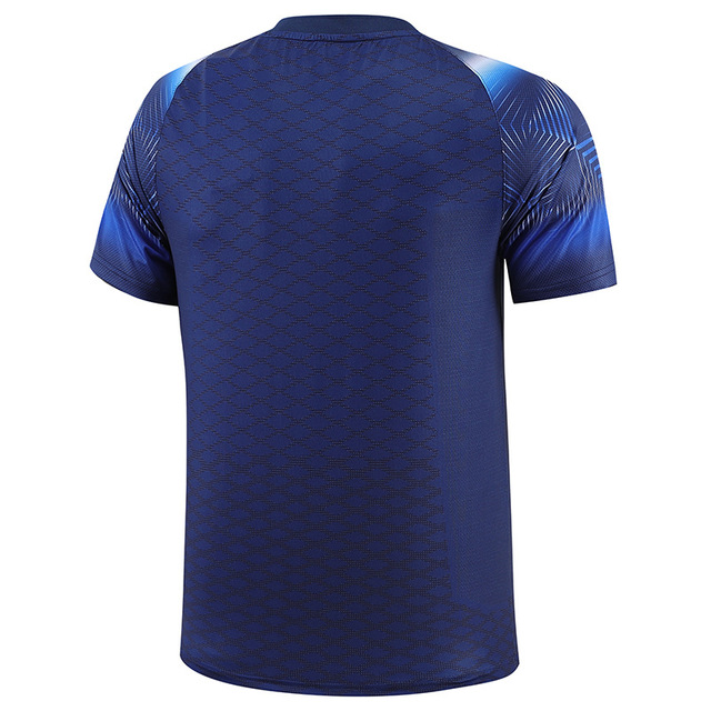 Koszulka tenisowa 5122 dla mężczyzn i kobiet - szybkoschnąca, sportowa koszula V-neck do gry w tenisa, badmintona i tenisa stołowego - Wianko - 31