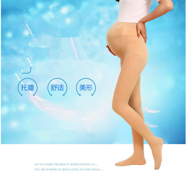 Wiosna i jesień - legginsy aksamitne dla kobiet w ciąży z podniesioną talią i wsparciem brzucha - Wianko - 22