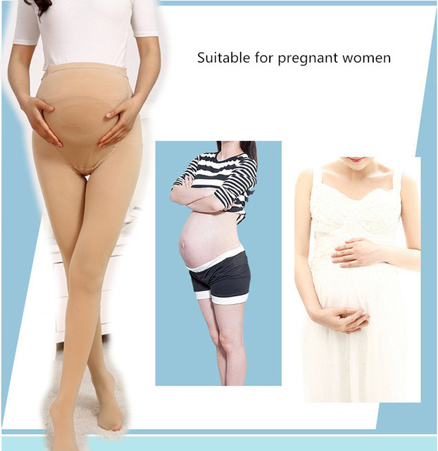 Wiosna i jesień - legginsy aksamitne dla kobiet w ciąży z podniesioną talią i wsparciem brzucha - Wianko - 25