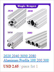 Profil aluminiowy 2080 V-Slot do grawerowania laserowego, CNC i obróbki drewna - 100mm-1000mm, czarny - Wianko - 6