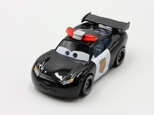 Samochody Disney Pixar Złoty Zygzak McQueen 1:55 - Odlewane modele ze stopu metalu - Zabawki dla dzieci - Wianko - 7