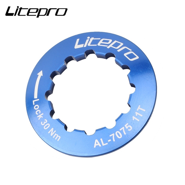Oto propozycja dopracowanego tytułu produktu: Osłona koła zamachowego LITEPRO stop aluminium 11T związek do kaset rowerowych - Wianko - 6