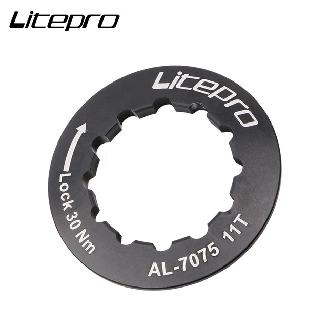 Oto propozycja dopracowanego tytułu produktu: Osłona koła zamachowego LITEPRO stop aluminium 11T związek do kaset rowerowych - Wianko - 7