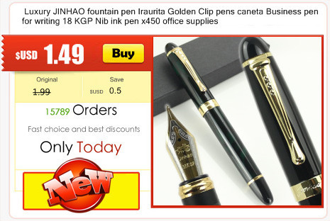 JINHAO 250 - pióro wieczne z średnią stalówką, Iraurita Fashion, kolorowe, firma caneta - Wianko - 23