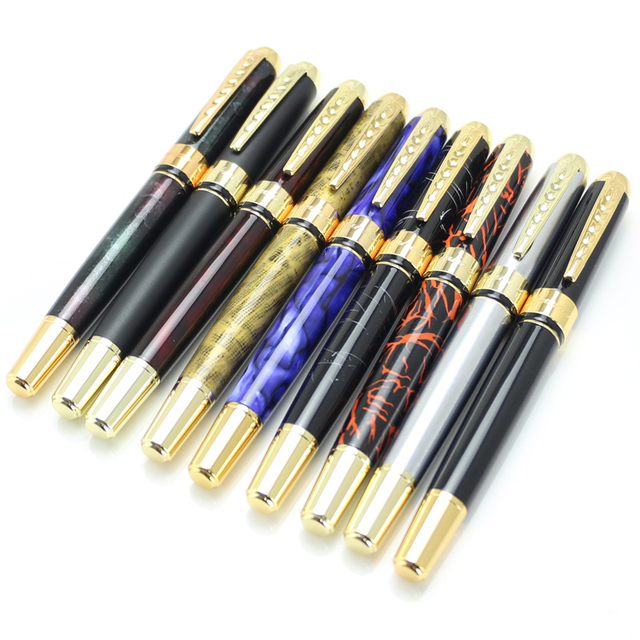 JINHAO 250 - pióro wieczne z średnią stalówką, Iraurita Fashion, kolorowe, firma caneta - Wianko - 3