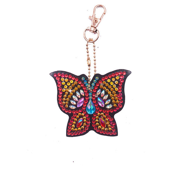 Diamentowy obraz DIY 5D - brelok zwierzęcy w formie torby wisiorka z biżuterią mozaikową do dekoracji domu - ręcznie wykonany prezent - Wianko - 54
