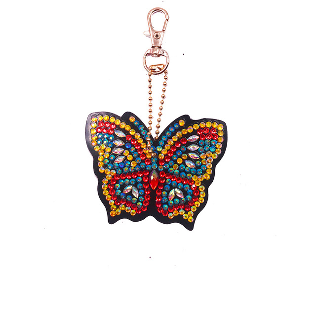 Diamentowy obraz DIY 5D - brelok zwierzęcy w formie torby wisiorka z biżuterią mozaikową do dekoracji domu - ręcznie wykonany prezent - Wianko - 55
