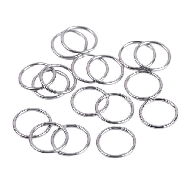 Pierścienie ze stali nierdzewnej 3-8mm, 200 sztuk/partia - zestaw złącz dla DIY biżuterii - Wianko - 5