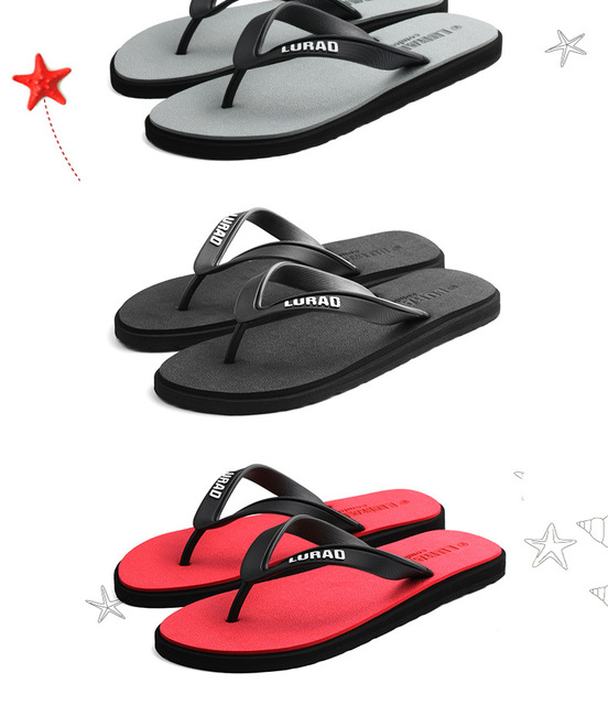 Męskie japonki letnie antypoślizgowe sandały kapcie gumowe buty na plażę - Wianko - 12