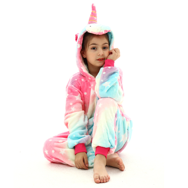 Kigurumi Fox Onesie piżama jednoczęściowa z motywem lisa - pomarańczowy różowy niebieski jednorożec, dostępna dla chłopców i dziewcząt, idealna do cosplayu zwierząt, bożego narodzenia oraz jako piżama dla dzieci - Wianko - 24