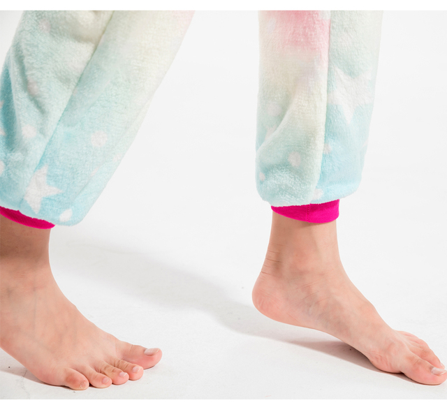 Kigurumi Fox Onesie piżama jednoczęściowa z motywem lisa - pomarańczowy różowy niebieski jednorożec, dostępna dla chłopców i dziewcząt, idealna do cosplayu zwierząt, bożego narodzenia oraz jako piżama dla dzieci - Wianko - 28