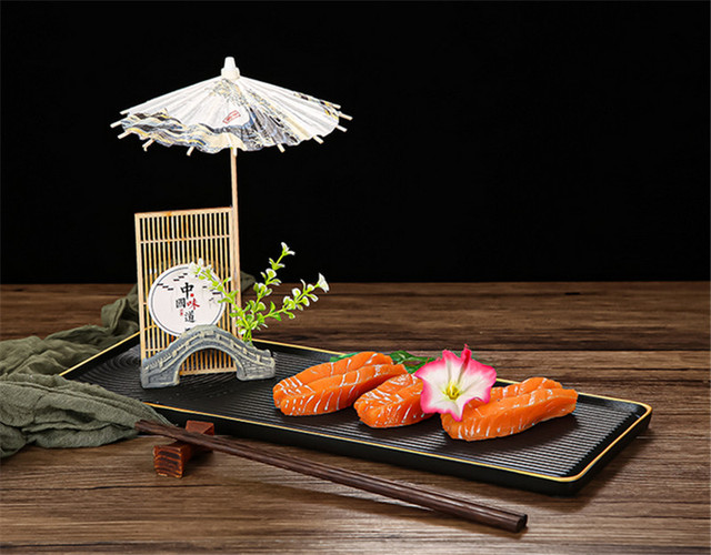 Narzędzia do sushi - Dekoracja hotelowa, kwiaty, rośliny i kreatywne elementy restauracyjne do sushi, Sashimi, bento, sesfood w japońskim stylu - Wianko - 41