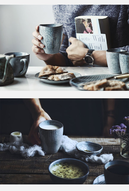 Kubek herbaty japoński styl ceramiczny kreatywny biurowy ANTOWALL - Wianko - 5